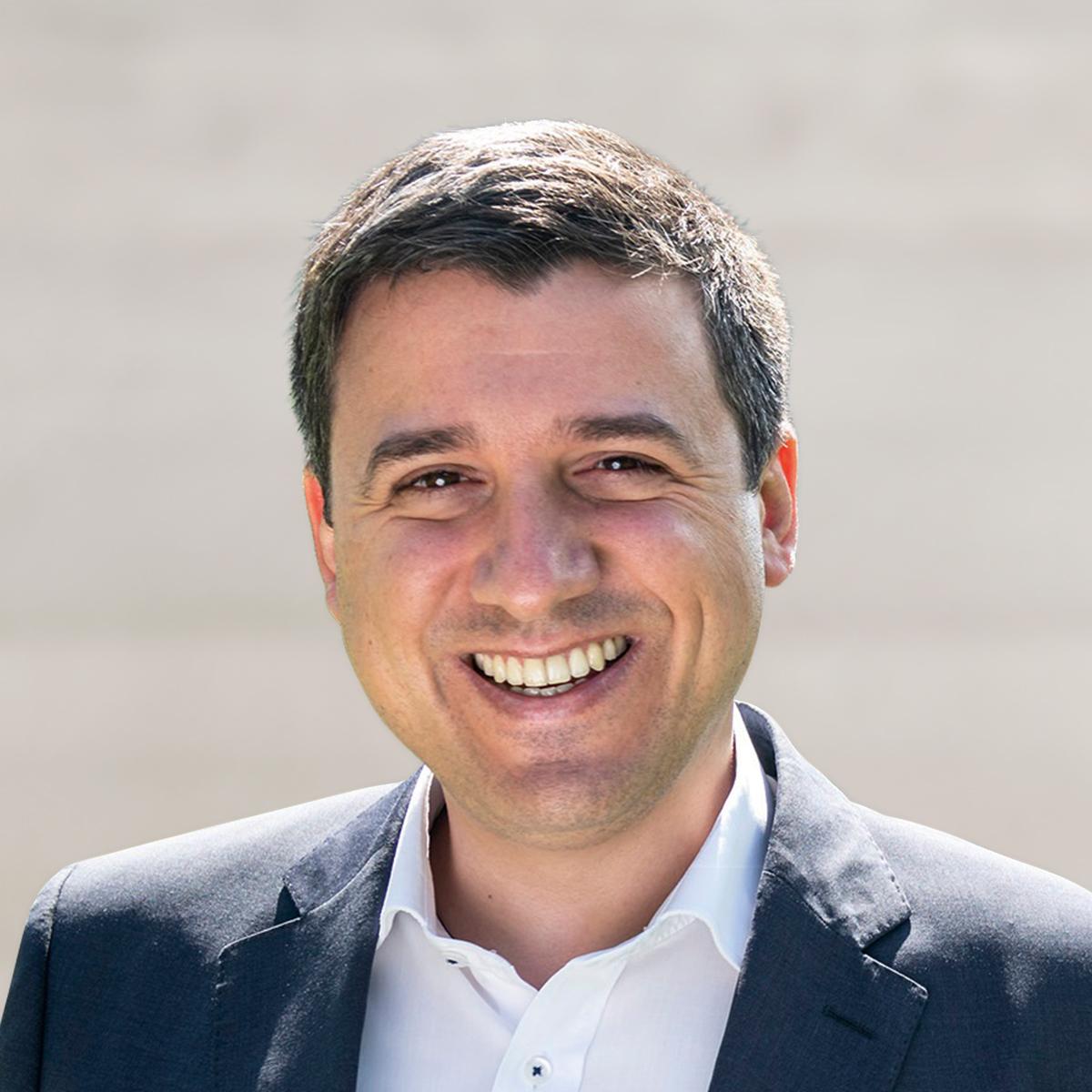 Le nouveau sénateur Mathias Zopfi (Verts/GL). [Keystone]
