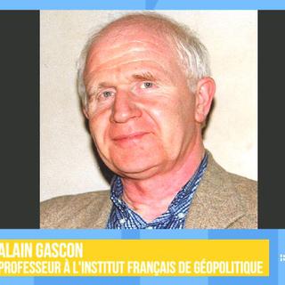 Alain Gascon, professeur à l'Institut français de géopolitique. [RTS]
