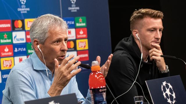 Le Dortmund de Lucien Favre et Marco Reus sont prêts à faire face au Barça. [Bernd Thissen]