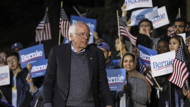 Bernie Sanders suspend sa campagne pour des raisons de santé. [Keystone - Cheryl Senter]