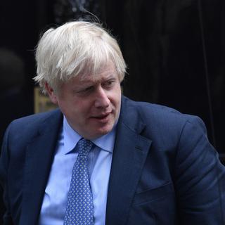 Le Premier ministre britannique Boris Johnson. [Keystone/EPA - Neil Hall]