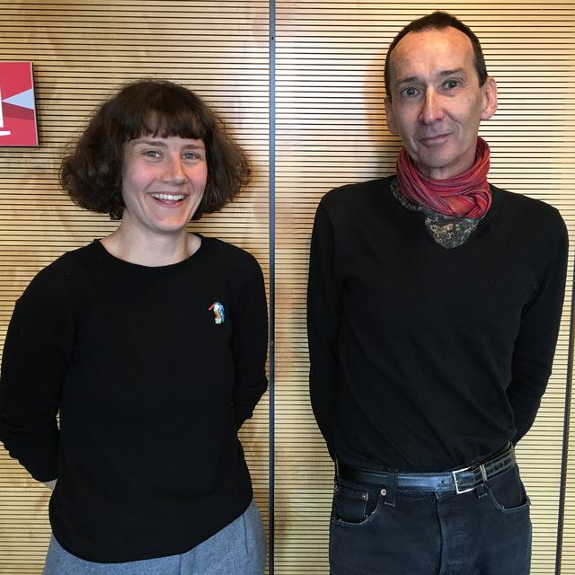 Pour la première fois, Bertille Laguet, designer diplômée de l'ECAL et forgeronne, rencontre Pierandré Boo alias Greta Gratos.
Pauline Vrolixs
RTS [RTS - Pauline Vrolixs]