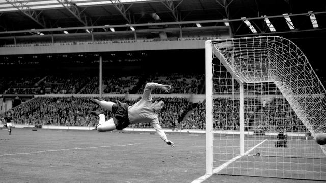 Gordon Banks, gardien mythique de l’équipe d’Angleterre victorieuse de la Coupe du Monde 1966. [PA via AP/Keystone]