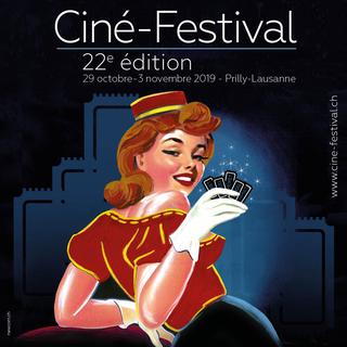 L'affiche de la 22e édition du Ciné-Festival.
Ciné-Festival [Ciné-Festival]