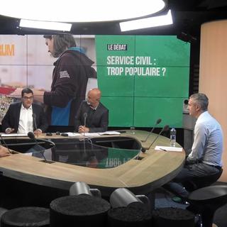 Débat entre Antonio Fumagalli, Serge Jubin, Patrick Monay et Sami Zaïbi. [RTS]