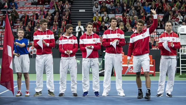 La Suisse jouera sa survie dans le groupe mondial en Slovaquie. [Peter Schneider]