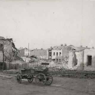 Wielun a été la première ville touchée par les bombardements de la Deuxième Guerre mondiale, le 1er septembre 1939. [Keystone - Museum of Wielun]