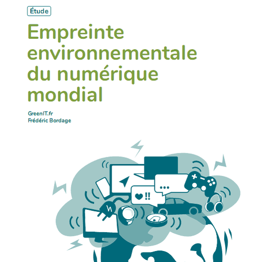 L'étude ''Empreinte environnementale du numérique mondial'' déclare que la pollution numérique pourrait doublier d'ici 2025. [greenit.fr - Inconnu]