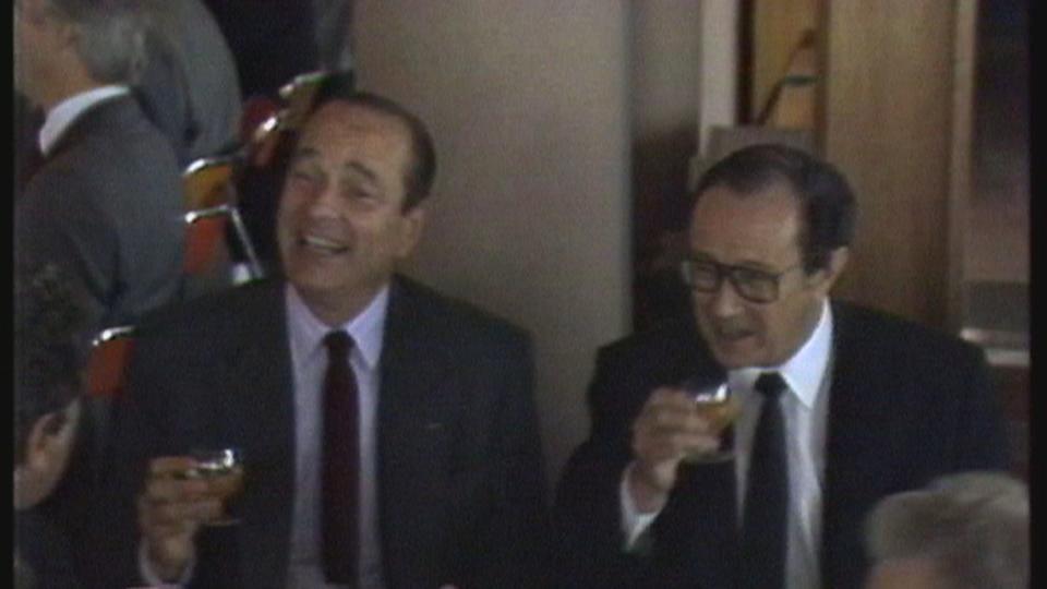 Jacques Chirac et Pierre Aubert Chirac