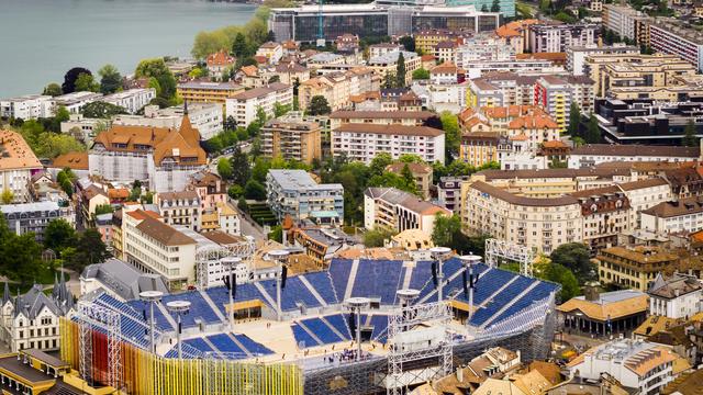 Mécontents, des restaurateurs crient à la concurrence déloyale à Vevey. [Keystone - Valentin Flauraud]