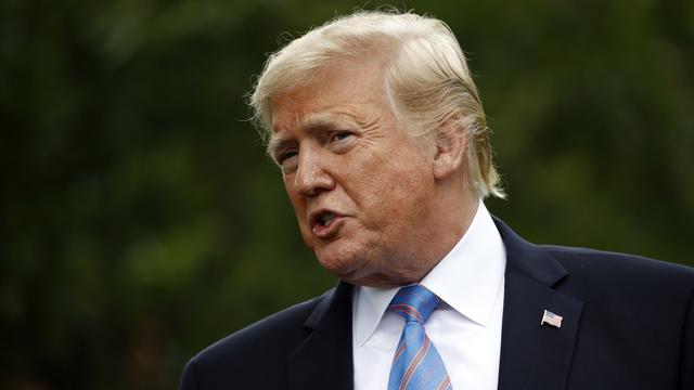 Donald Trump à Washington, ce lundi 10 juin 2019. [AP Photo - Patrick Semansky]