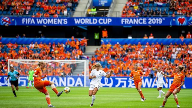 Les Néerlandaises ont fait la différence en toute fin de match. [Keystone - Peter Powell]