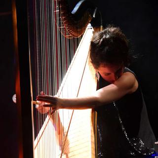 La harpiste Julie Campiche au Schaffhouser Jazz Festival.
Img téléchargeable sur le site de l'artiste
Nati
juliecampiche.com [juliecampiche.com - Nati]