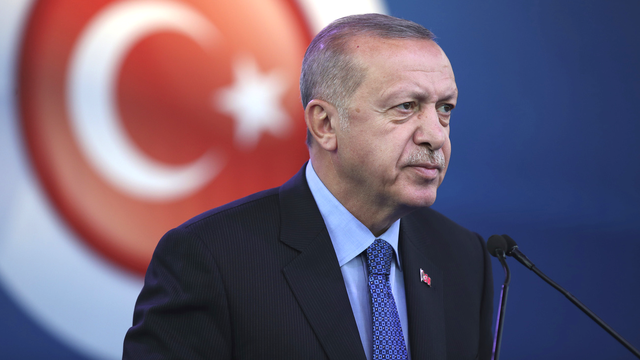 Le président turc Recep Tayyip Erdogan. [AP/Keystone - Presidential Press Service]