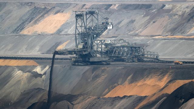 Une mine de charbon à Erkelenz, dans le Land de Rhénanie-du-Nord-Westphalie, près de Cologne. [EPA/Keystone - Friedemann Vogel]