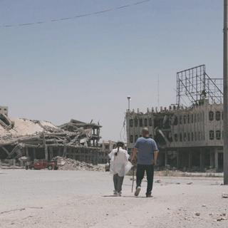 Mossoul reste encore largement détruite deux ans après la fin de la guerre. [RTS - DR]