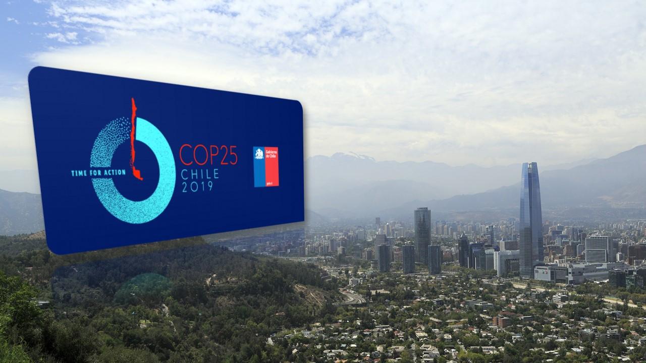 La COP25 se tiendra à Santiago du Chili entre le 2 et le 13 décembre 2019 [wikipedia]