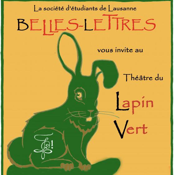 Une affiche de la société d'étudiants lausannoise Belles-Lettres. [belles-lettres.ch]