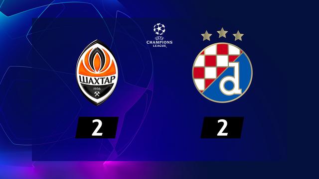 3e j. Gr.C, Shakhtar Donetsk - Dinamo Zagreb (2-2): résumé de la rencontre