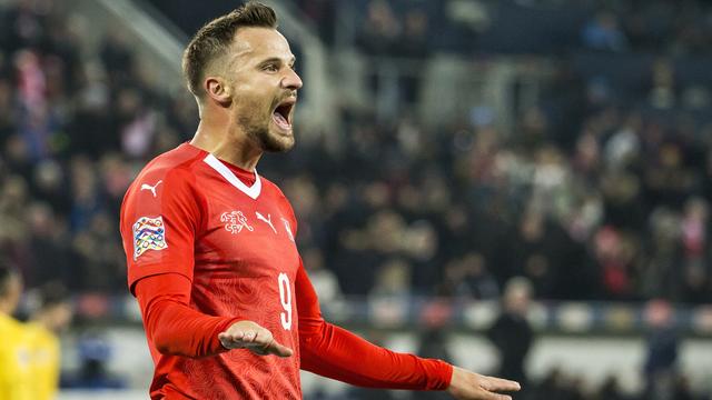 Seferovic a été le héros de l'épique victoire face à la Belgique. [Alexandra Wey]