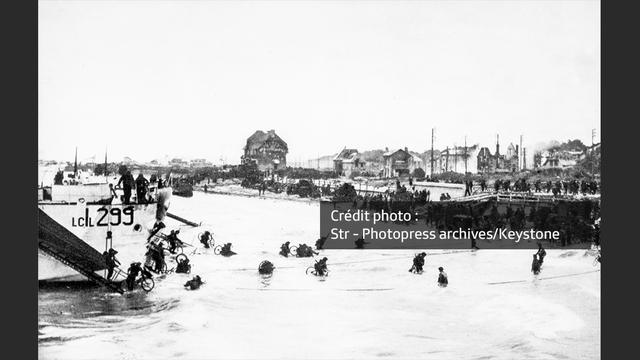 Le débarquement de Normandie. [Photopress archives/Keystone - Str]