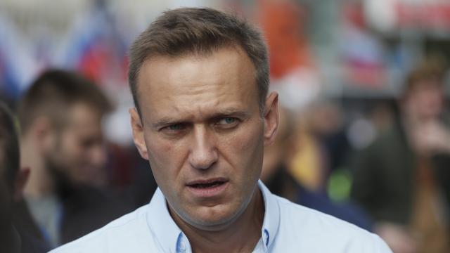 L'opposant russe Alexeï Navalny vraisemblablement victime d'un agent toxique en prison. [Keystone - Sergei Ilnitsky]