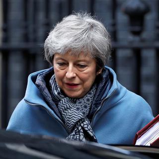 La Première ministre britannique Theresa May, photographiée ici le 3 avril 2019. [Reuters - Peter Nicholls]