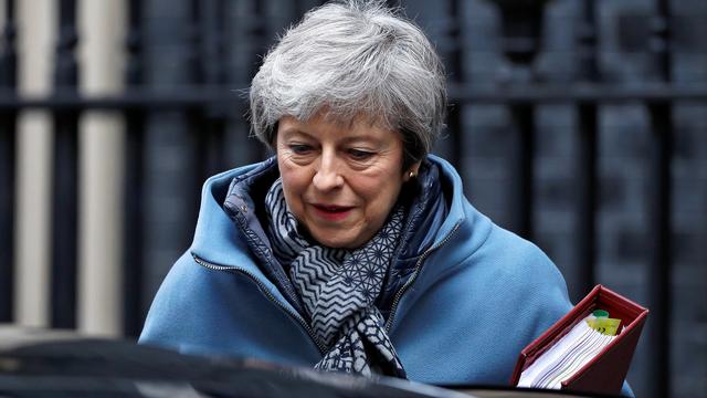 La Première ministre britannique Theresa May, photographiée ici le 3 avril 2019. [Reuters - Peter Nicholls]