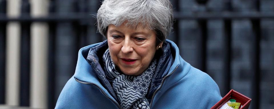 La Première ministre britannique Theresa May, photographiée ici le 3 avril 2019. [Reuters - Peter Nicholls]