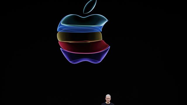 Tim Cook, CEO de la firme Apple, à Cupertino en Californie, le 10 septembre 2019. [Reuters - Stephen Lam]