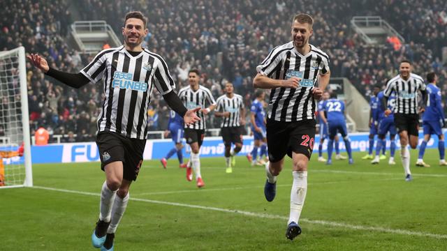 Fabian Schär a fait le spectacle sur la pelouse de St-James Park. [Scott Heppell]