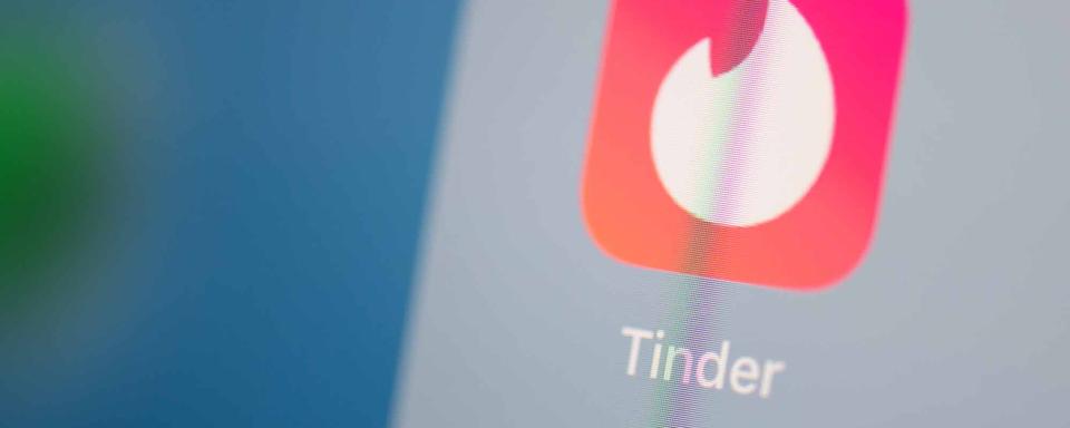 Le logo de Tinder. [AFP - Martin Bureau]