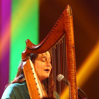 La chanteuse et harpiste Arianna Savall en Turquie en 2018.
Abdullah Coskun/Anadolu 
AFP [Abdullah Coskun/Anadolu]