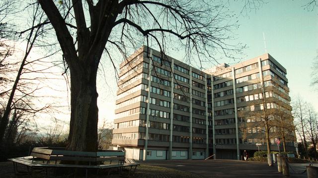 Le bâtiment du Ministère public de la Confédération, à Berne. [Keystone - Alessandro della Valle]