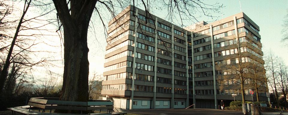 Le bâtiment du Ministère public de la Confédération, à Berne. [Keystone - Alessandro della Valle]