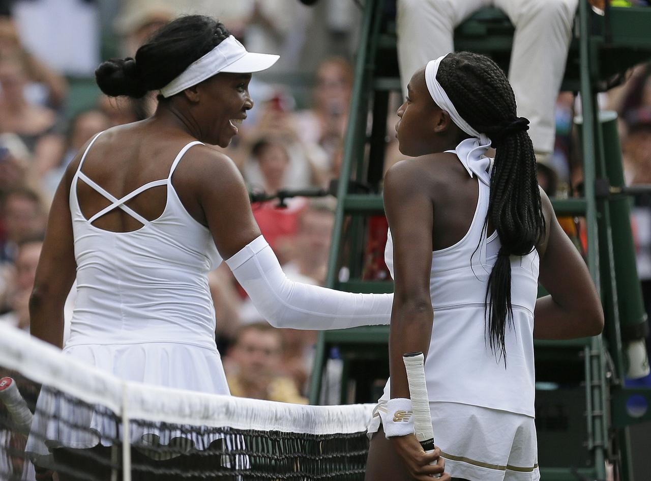 Gauff, qui fait partie de la galaxie de l'académie Mouratoglou, a crânement joué sa chance. [KEYSTONE - Tim Ireland]