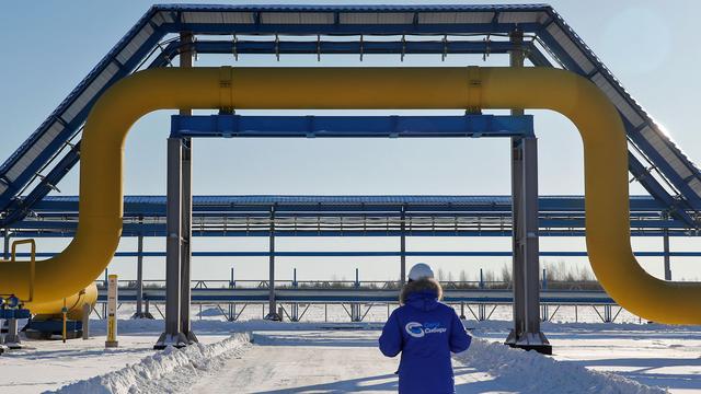 Le gazoduc "Power of Siberia" à proximité de la ville russe de Svobodny. [Reuters - Maxim Shemetov]