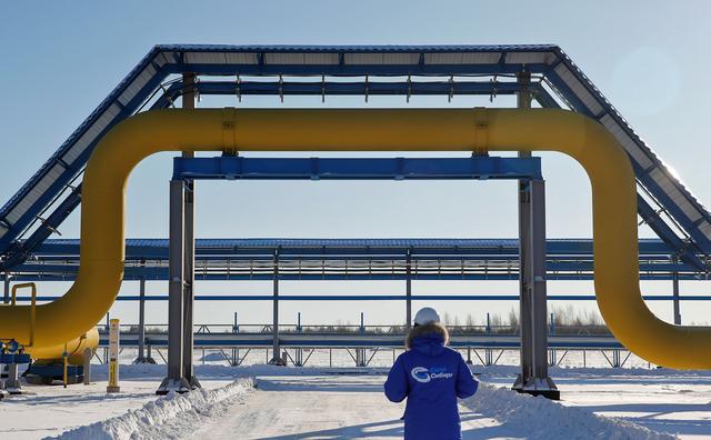 Le gazoduc "Power of Siberia" à proximité de la ville russe de Svobodny. [Reuters - Maxim Shemetov]