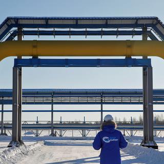 Le gazoduc "Power of Siberia" à proximité de la ville russe de Svobodny. [Reuters - Maxim Shemetov]