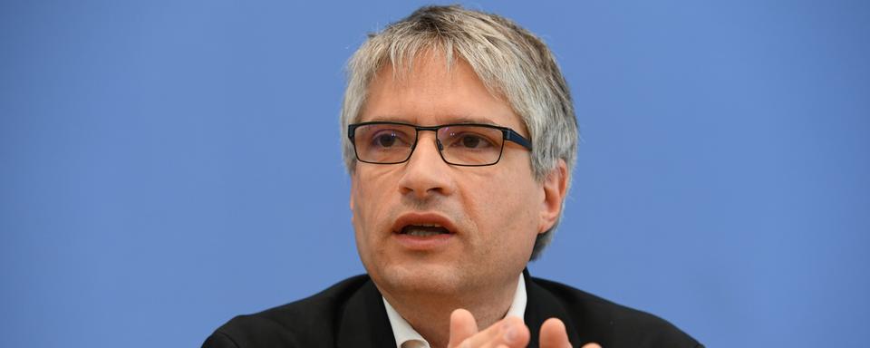 Sven Giegold, l'une des têtes de liste des Verts allemands. [REUTERS - Annegret Hilse]