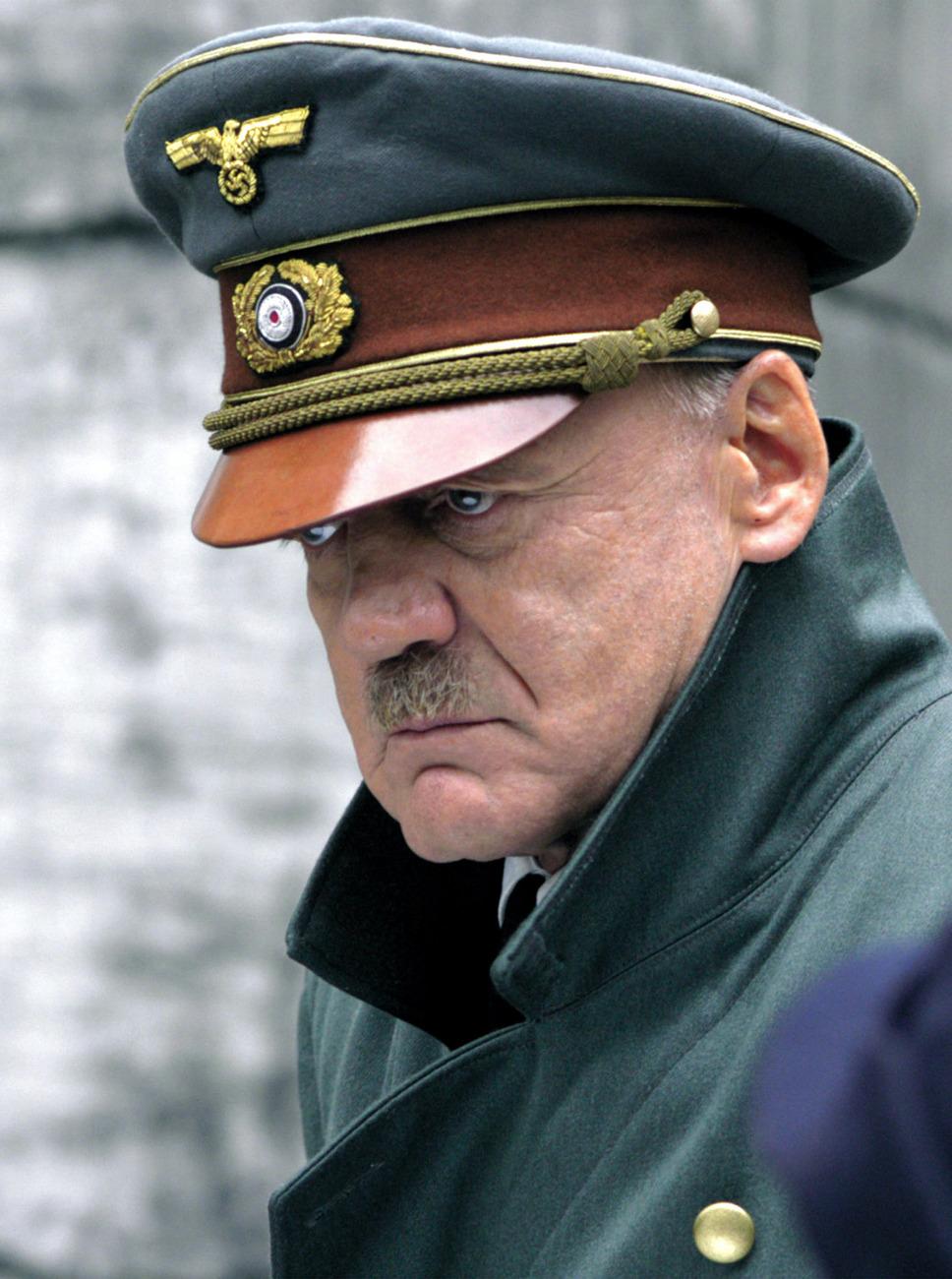 Bruno Ganz interprétant Hitler dans "La chute". [Keystone - AP Photo/Constantin Film]