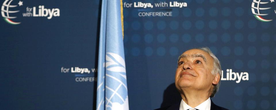 L'envoyé spécial de l'ONU en Libye Ghassan Salamé. [AP/Keystone - Antonio Calanni]