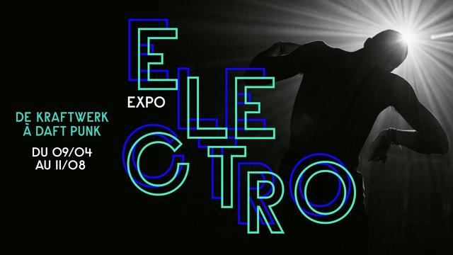 L'affiche de l'exposition "Electro. De Kraftwerk à Daft Punk". [philharmoniedeparis.fr]