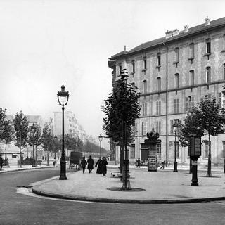 Le boulevard Raspail, à Paris, dans les années 1900. [AFP - ND]