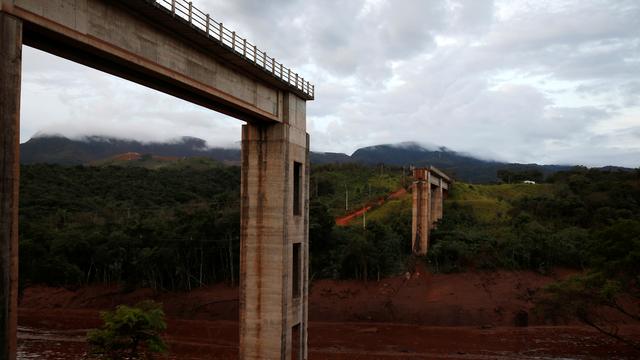 Une deuxième digue menace désormais de rompre à Brumadinho, au Brésil. [REUTERS - Adriano Machado]