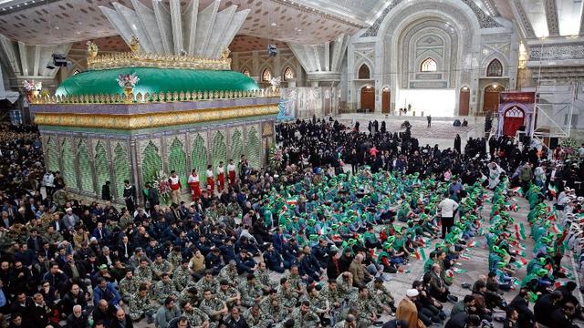 Le mausolée de l'ayatollah Khomeiny. [AFP - STR]