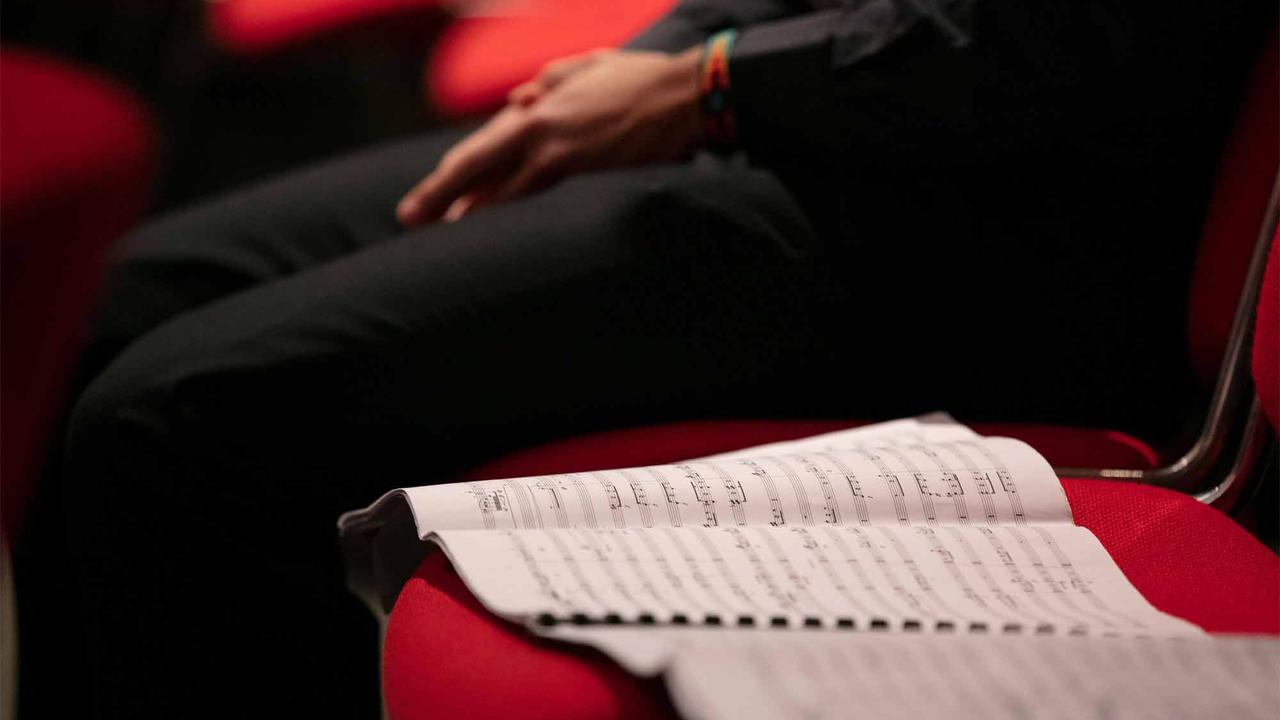 La finale de composition du Concours de Genève. [Concours de Genève - AL Lechat]