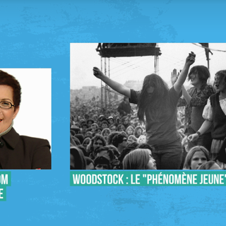 Woodstock, la naissance du "phénomène jeune": interview de Diane Pacom. [RTS]