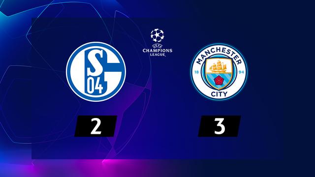 1-8e aller, Schalke 04 - Manchester City (2-3): le résumé de la rencontre