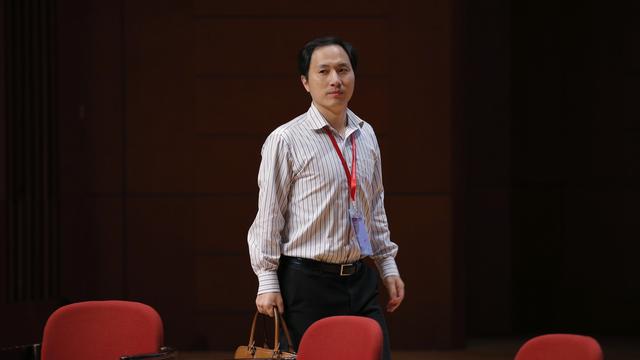 Jiankui He a été condamné à trois ans de prison [Keystone/AP - Kin Cheung]